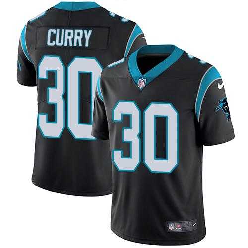 Nike Carolina Panthers #30 Stephen Curry Black Team Color NFL Vapor Untouchable Limited Jersey,We sell and wholesale Nike Carolina Panthers #30 Stephen Curry Black Team Color NFL Vapor Untouchable Limited Jersey on line form chian!